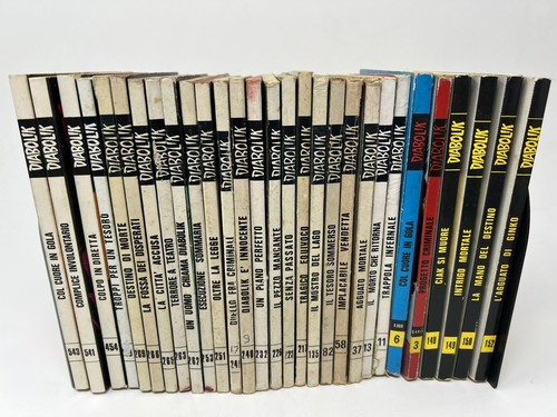 Diabolik lotto fumetti - lotto, 29
