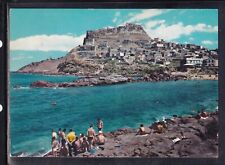Cartolina Castelsardo Vista del Mare ANIMATA VA525