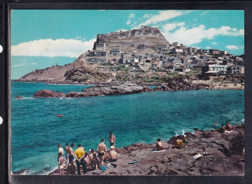 Cartolina castelsardo vista - castelsardo,
