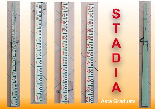 Stadia mira asta graduata - stadia,