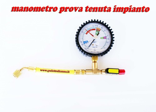 Manometro prova tenuta - manometro,