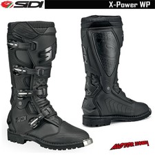 STIVALI OFF-ROAD ENDURO SIDI X POWER WP ENDURO CON SNODO COLORE NERO