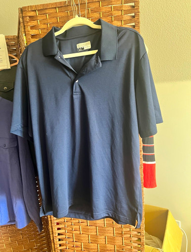 Polo uomo pga - polo, blu
