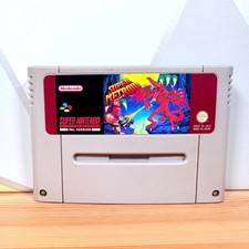 Cartuccia videogioco Super Metroid Nintendo SNES PAL azione avventura