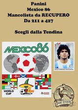 Panini Mexico 86 Mancolista DA
