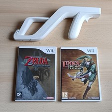 LOTTO The Legend of Zelda: TWILIGHT PRINCESS e LINK'S TRAINING WII + ZAPPER