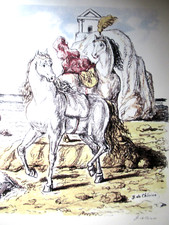 GIORGIO DE CHIRICO: Litografia