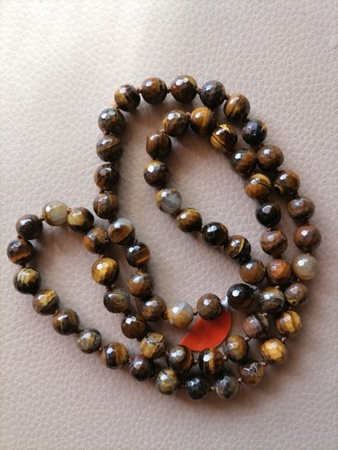 Collana occhio di tigre - cm,