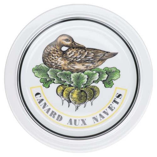 Piatto torta canard aux - torta,