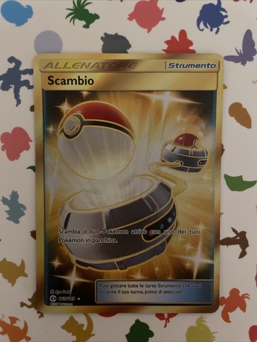 Pokemon carta scambio 160 - scambio, 160/149