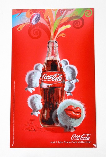 Coca cola insegna - coca,