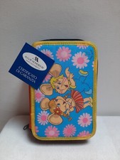 TOPO GIGIO PORTAPENNE ASTUCCIO SCUOLA VINTAGE Auguri Mondadori