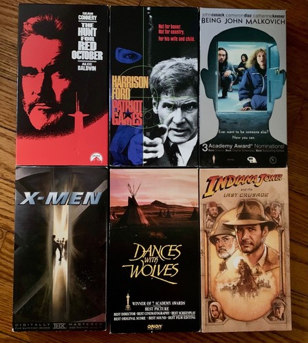 Lot vhs movies red - lot,