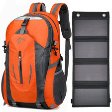 Zaino Con Pannello Solare 20W