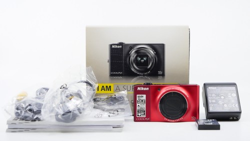 Nikon coolpix s8000 rosso - coolpix,