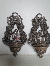 Antica coppia di acquasantiere