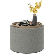 HOMCOM Pouf Contenitore in