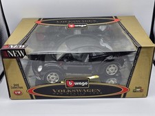 Volkswagen New Beetle 1998 Nero 1:18 Burago In Box