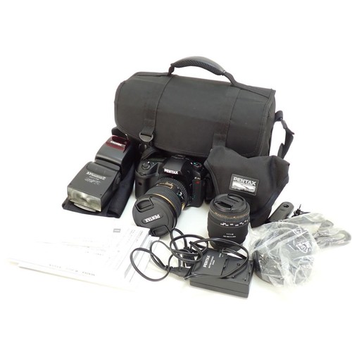 Fotocamera pentax k20d con - fotocamera, k20d-w