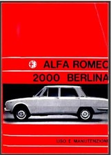 Alfa Romeo 2000  -  manuale