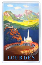 Lourdes France Vintage Repro