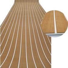 240×90CM Yacht Decking Tappeto EVA Foam Boat Flooring Sheet Marine Marrone