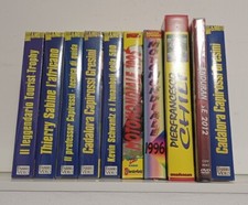 Lotto di 9 vhs 1 dvd relativi
