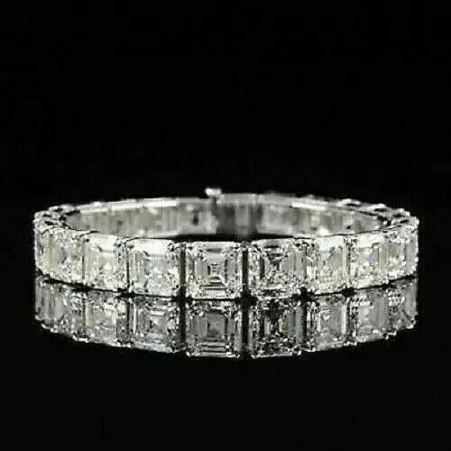 Bracciale tennis uomo - bracciale, 7ct