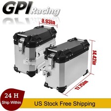 Hard side saddlebag box - 2x,