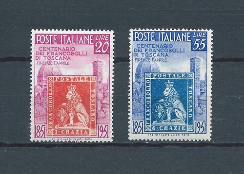 Italie 1951 591 592 - 1951, yt