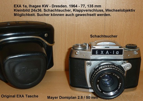 Exa ihagee reflex - exa, 1a,