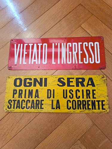 Cartelli insegne industriali - cartelli,
