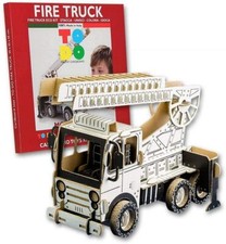 Camion dei pompieri con scala