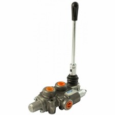 DISTRIBUTORE IDRAULICO 1 LEVA DOPPIO EFFETTO OLEODINAMICO 3/8 40LT TRATTORE