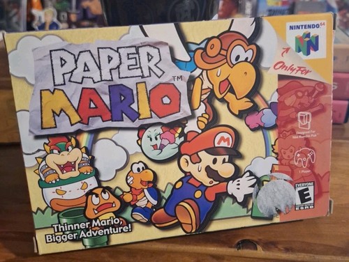 Paper mario solo scatola - 64,