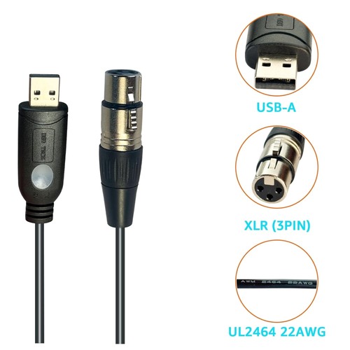 Cavo professionale xlr a - xlr,