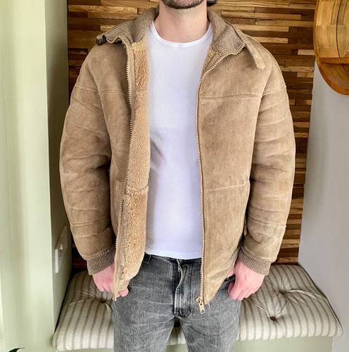 Giacca pelle pecora vintage - pecora,