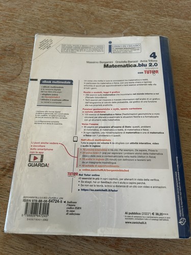 Matematica blu per la - matematica, 2.0