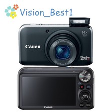 Canon PowerShot SX210 IS fotocamera digitale 14,1 MP 14X zoom ottico messa a fuoco automatica nero