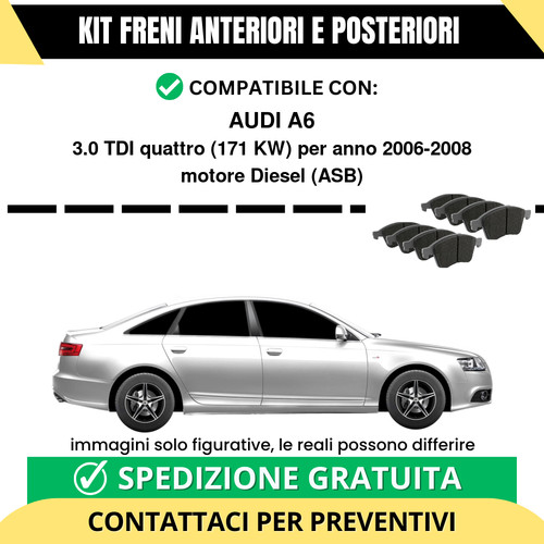 Pastiglie freno ant post - ant,