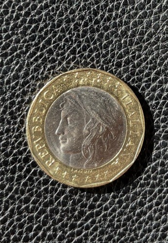 Moneta 1000 lire 1997 - , errore