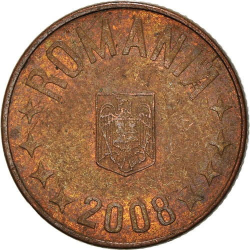 935101 moneta romania 5 - moneta,, romania,