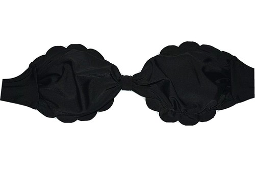 Top bikini malia nero fascia - malia,