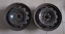 Cerchio ferro 15" 6,5Jx15 H2 ET43, 4 fori, foro 58, PCD 98, nero (Fiat Stilo)