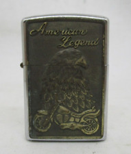 ACCENDINO  EARTH  AMERICAN LEGEND    A BENZINA - TIPO ZIPPO
