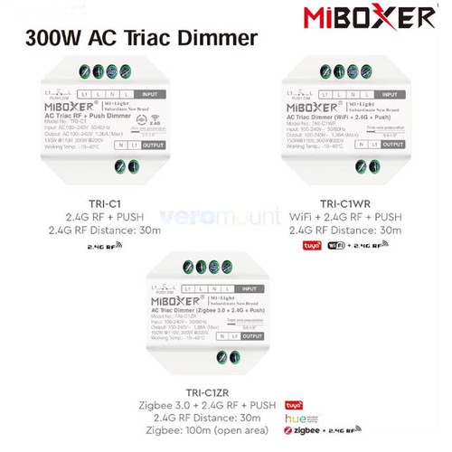 Miboxer triac dimmer ac - ac,