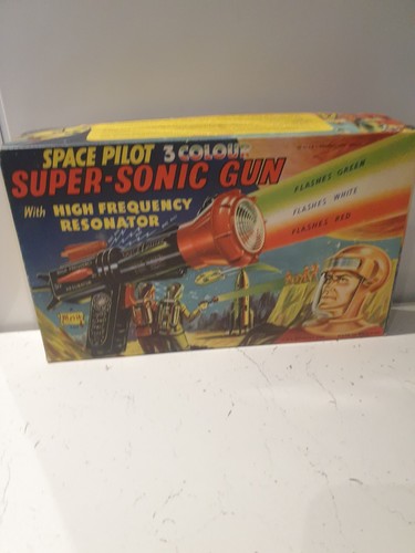 Pistola super sonica dan dare - sonica,