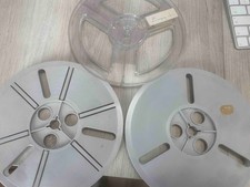 Set di 3 bobine vuote 120 metri super 8 e 8mm