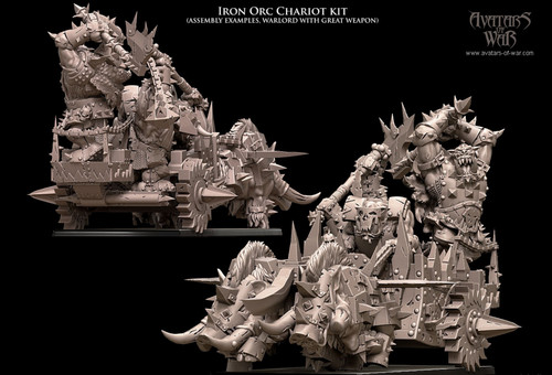 Iron orc chariot kit - orc,