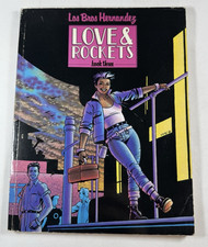 Love & Rockets Book Three:  Gilbert & Jaime Hernandez - Fantagraphics TPB 1987